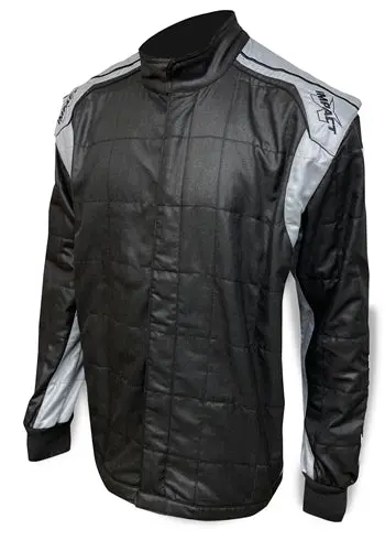Impact Racing Racer 2.0 Driving Jacket – Black/Gray Colorway, Size 3X-Large (Part #22522813) 1