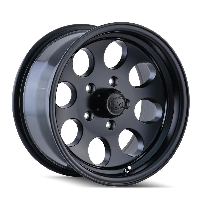 Ion 171-8970Mb Matte Black 18X9 Alloy Wheel – 8X170Mm, Zero Offset, 130.8Mm Center Bore 1