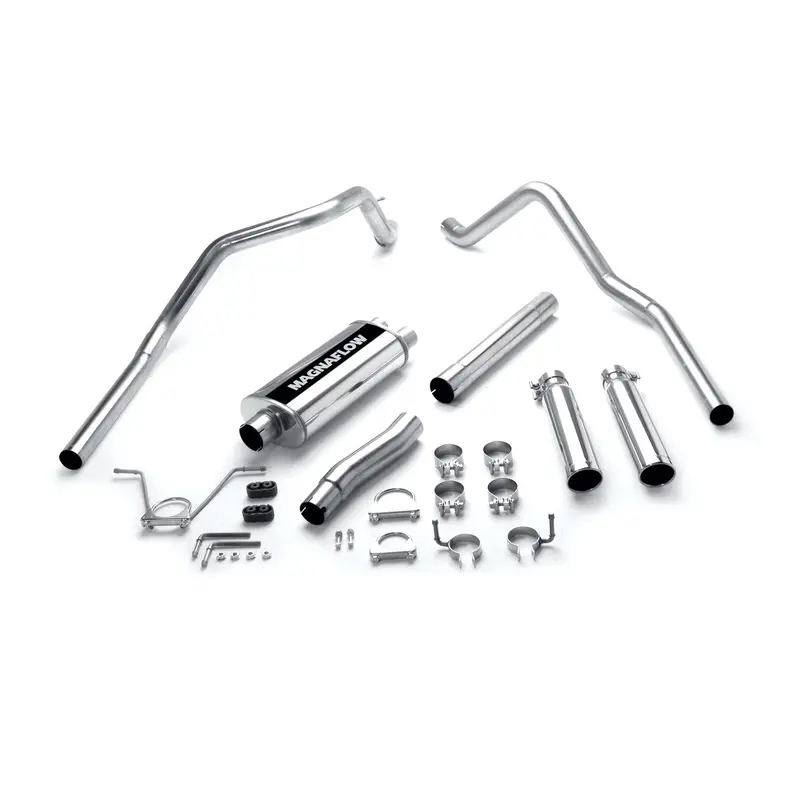 Magnaflow 15736 Street Series Cat-Back Exhaust – Stainless Steel, Aggressive Tone 1