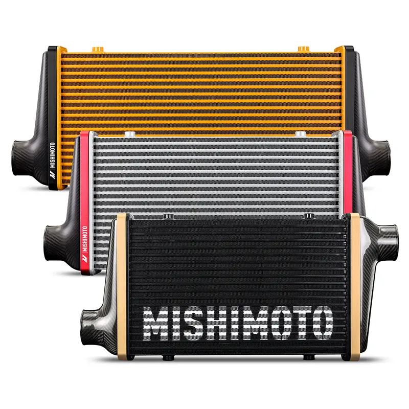 Mishimoto Mmint-Ucf-M4G-C-Bk Matte Black V-Band Intercooler Tank Kit 1