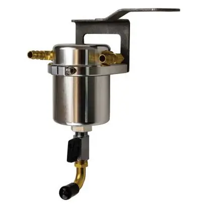 Moroso 85529 Air/Oil Separator Catch Can – Engineered For Gm Trucks (2014–2019) To Reduce Contamination 1