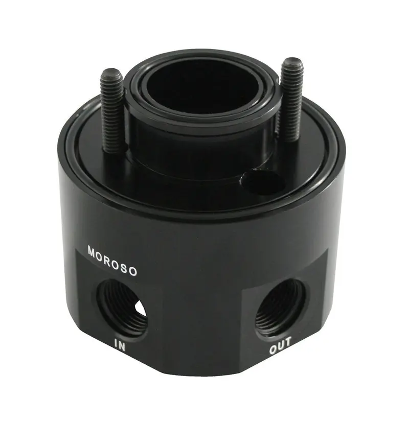 Moroso Oil Filter Adapter – Designed For Small- And Big-Block Chevy Gen Iv Engines (Model 23691) 1