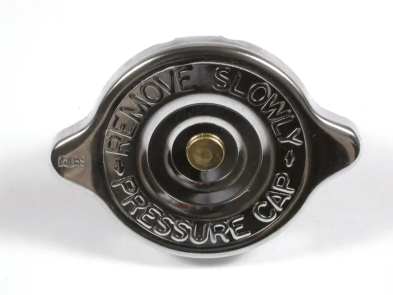 Mr. Gasket Chrome Radiator Cap – 15–18 Psi Pressure Rating (Model 2481) 1