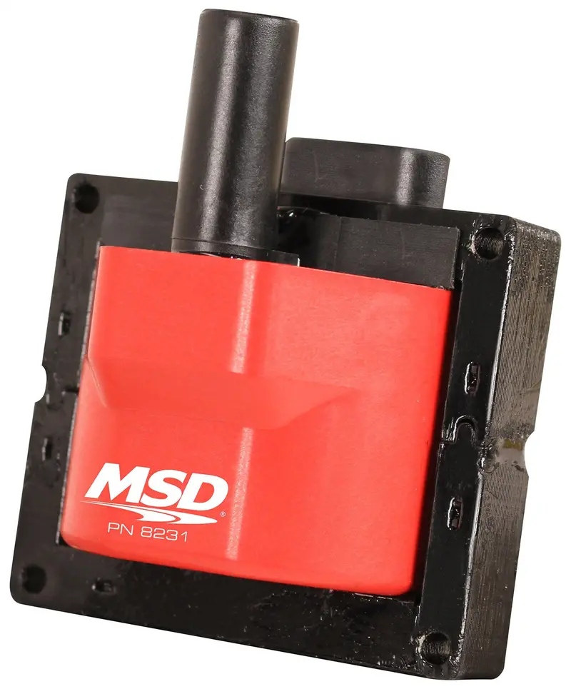 Msd External Single-Connection Ignition Coil (8231) 1