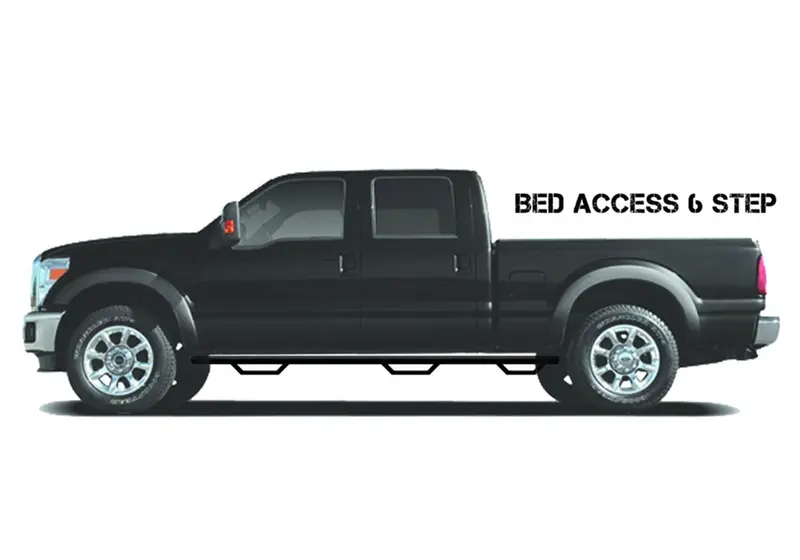 N-Fab F09102Cc-6-Tx Nerf Steps With Bed Access – 3-Step Design For 2009–2014 F-150 Supercrew 1