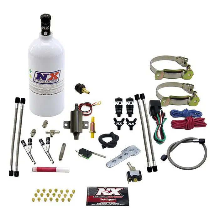 Nitrous Express 60002Bp Dual-Cylinder Vortech Supercharger Kit – 2.5 Lb Capacity 1