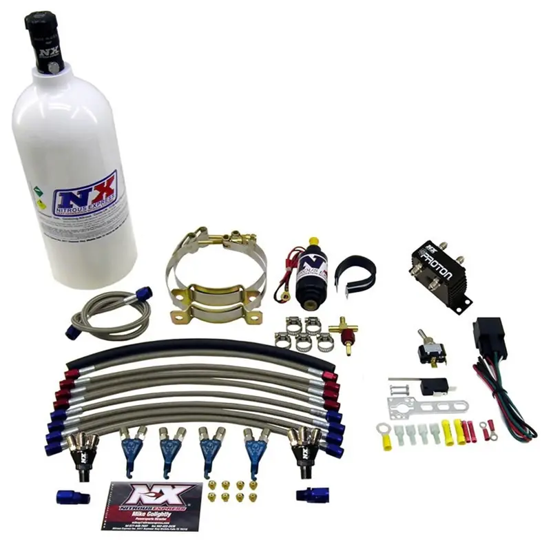 Nitrous Express 61028-2.5P Proton Nitrous System For Four-Cylinder Engines With 2.5-Lb Bottle 1