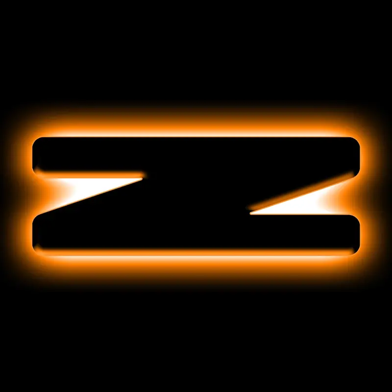 Oracle Lighting 3141-Z-005 Illuminated Led Letter Badge – Matte Black Finish, Universal Fit 1