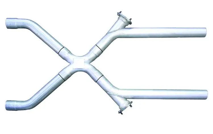 Pypes Xvx Series 2.5-Inch X-Pipe Exhaust Kit – Stainless Steel Crossover With 3-Inch Collector Flanges 1