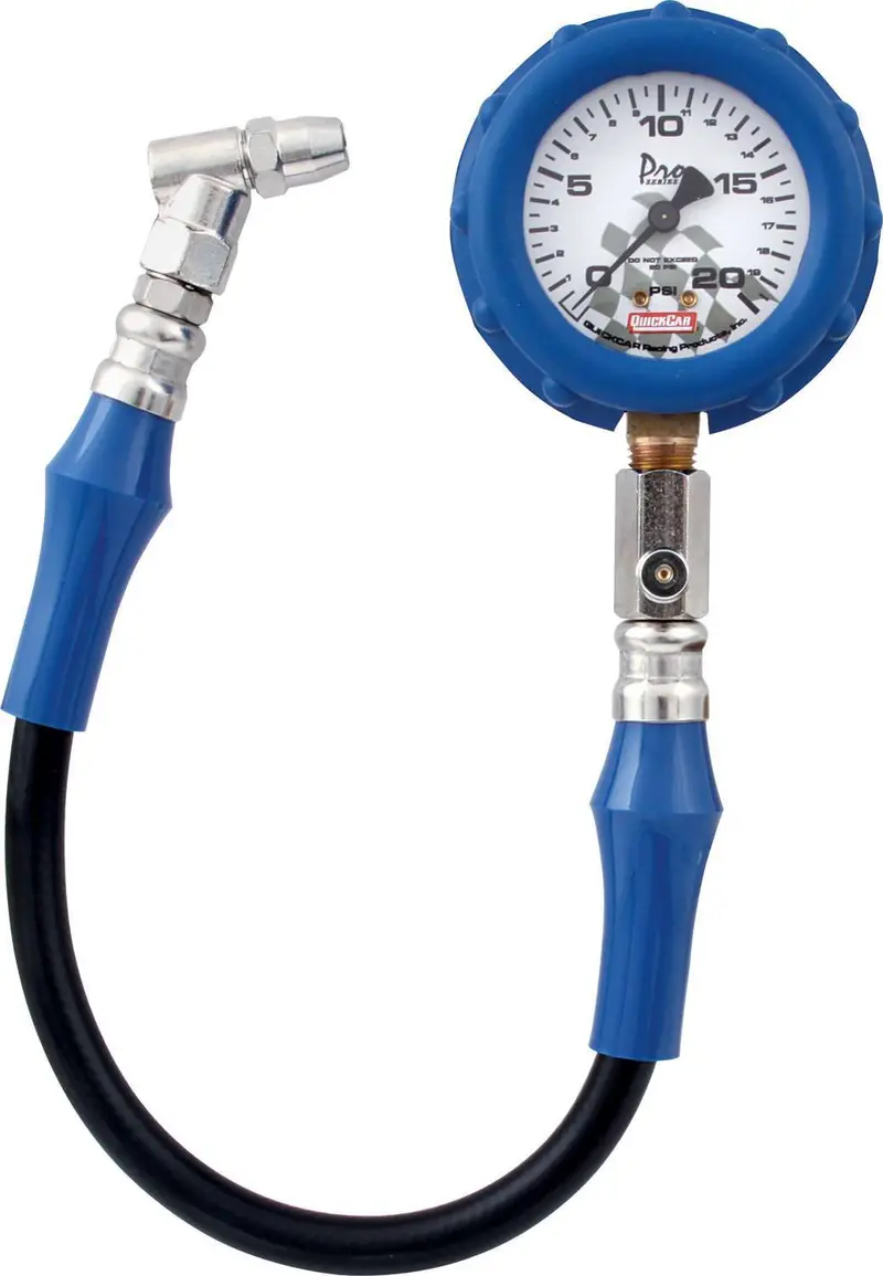 Quickcar Racing 56-020 Digital Tire Pressure Gauge – 0–20 Psi Range, Compact Design 1