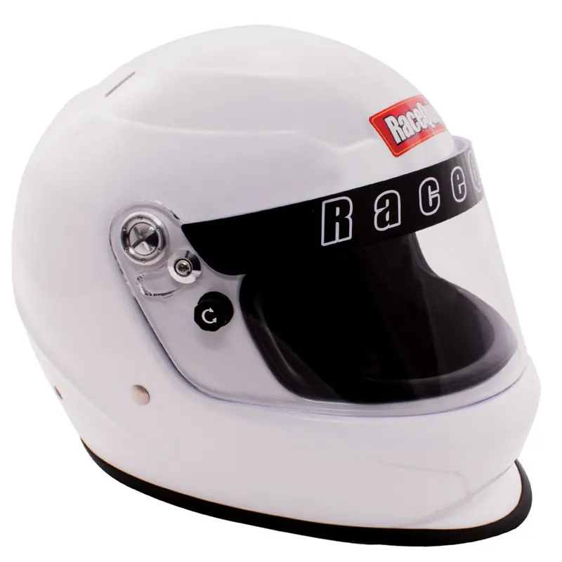 Racequip Youth Helmet – Gloss White Shell With Sfi 24.1 Certification (2020 Standard) 1