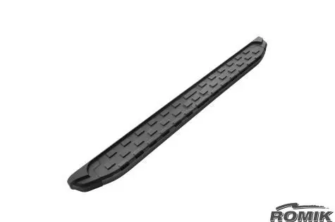 Romik Rec-B Anodized Black Side Steps For 2017 Vw Tiguan Suv 1