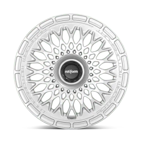 Rotiform R176 Monoblock Wheel – 19X8.5 Inches, 5X4.25/4.5 Bolt Pattern, Silver Finish With +45Mm Offset 1