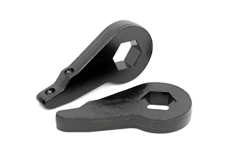 Rough Country 8592 Torsion Bar Leveling Keys – 1.5–2 Inch Lift For 2001–2010 Chevy/Gmc 2500Hd 1