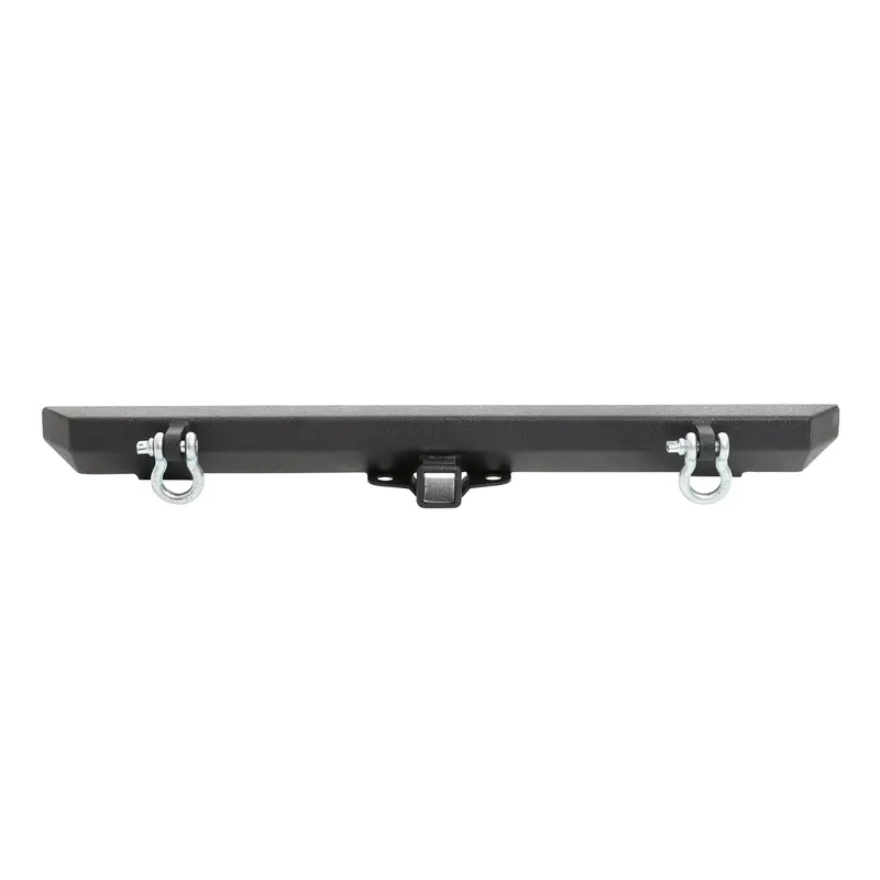 Smittybilt Src Classic Rear Bumper With D-Ring Mounts – Textured Black Finish For Jeep Wrangler Cj/Tj/Lj (1976–2006) (Part #76750D) 1