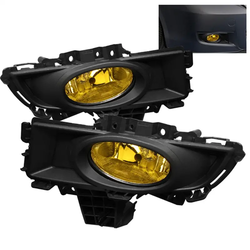 Spyder Auto 5020772 Oem-Style Yellow Fog Light Kit With Bulbs And Switch – Sold As Pair 1