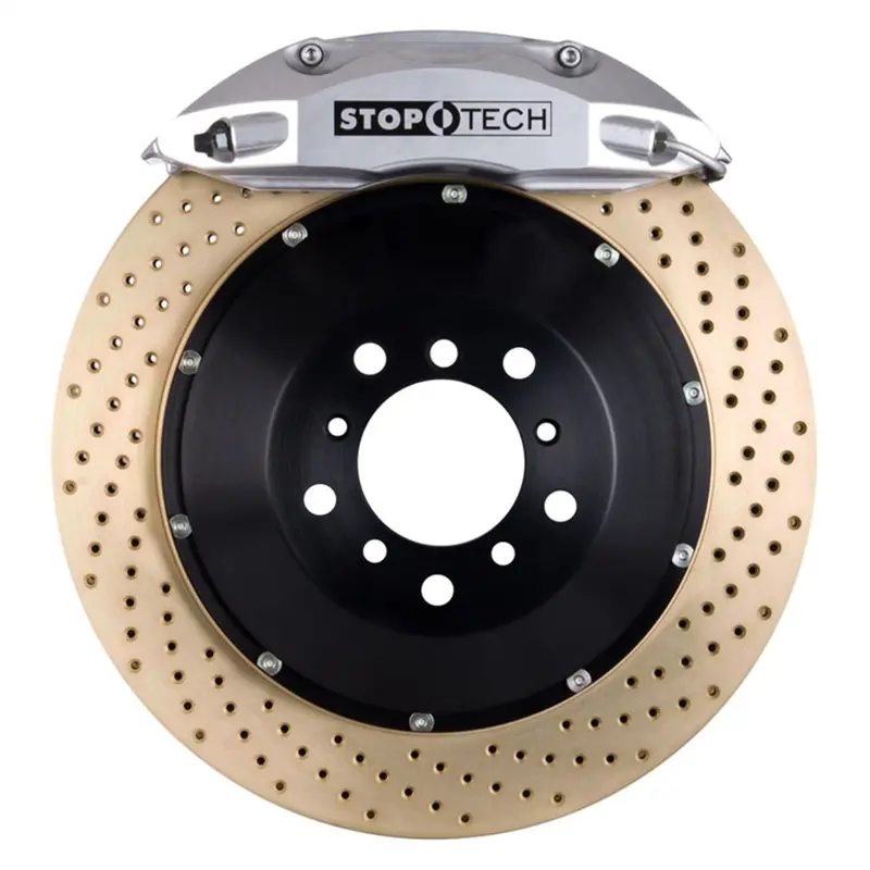 Stoptech Big Brake Kit – Two-Piece Front Rotor Upgrade (Part #83.889.4300.64) 1