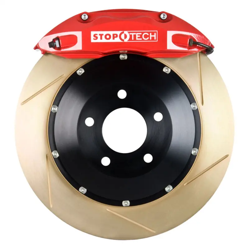 Stoptech Big Brake Kit – Two-Piece Rear Rotor Assembly (Part #83.165.004G.73) 1