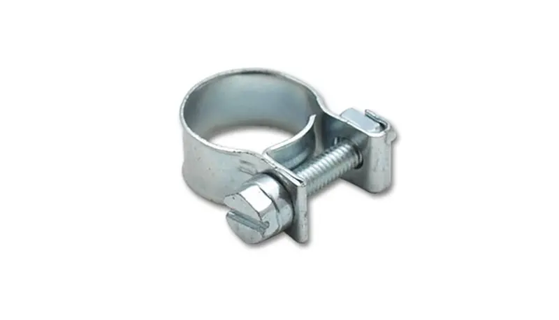 Vibrant Performance Mini Hose Clamp – Zinc-Plated Fuel Injector Style, Secure Fit For Small-Diameter Lines (Part #12236) 1
