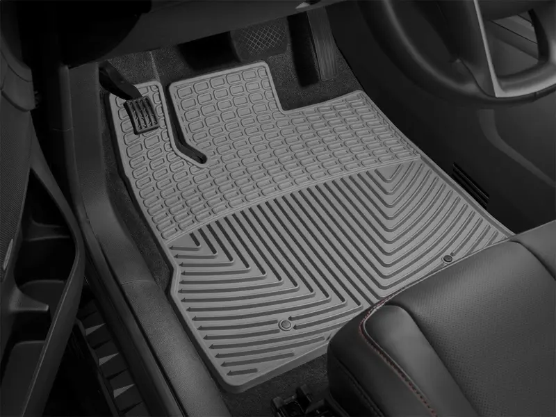 Weathertech All-Weather Gray Floor Mats – Front Set, Dealer-Packaged (Wtfg407000) 1