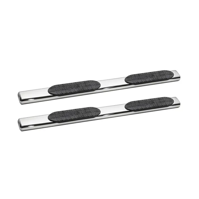 Westin Pro Traxx 6-Inch Oval Nerf Step Bars – Stainless Steel (Model 21-63250) 1