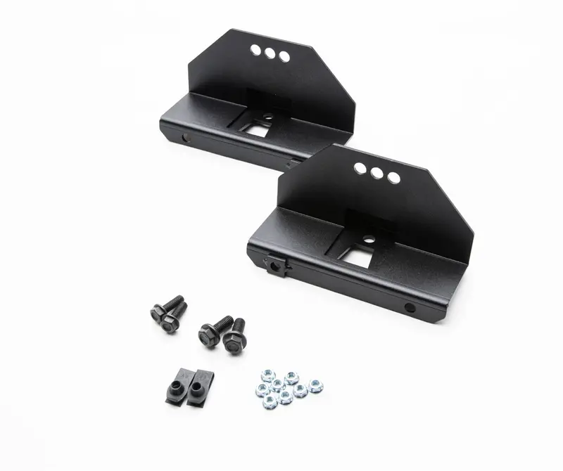 Zroadz Z745421-2Bk Rock Slider Brackets – Heavy-Duty Mounting Hardware For Side Step Installation 1